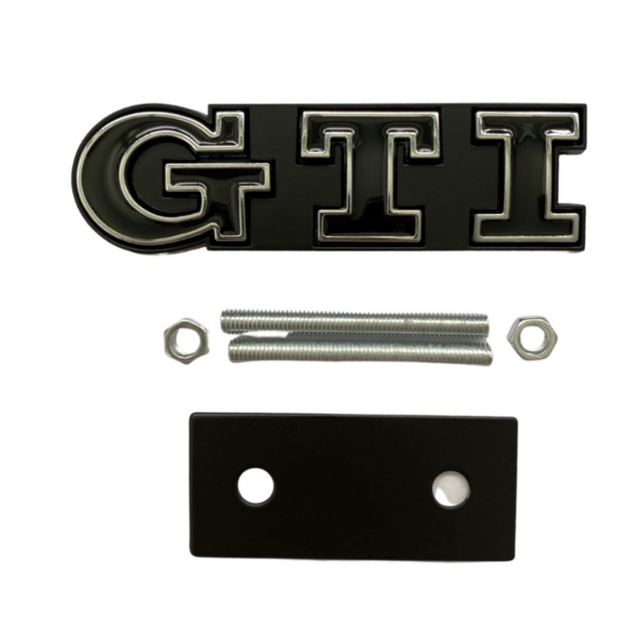 Έμβλημα μαύρο μπροστινής μάσκας - GTI
