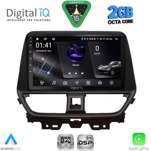 DIGITAL IQ RSF 4673_CPA (9inc) MULTIMEDIA TABLET for SUZUKI BALENO mod. 2022-2026