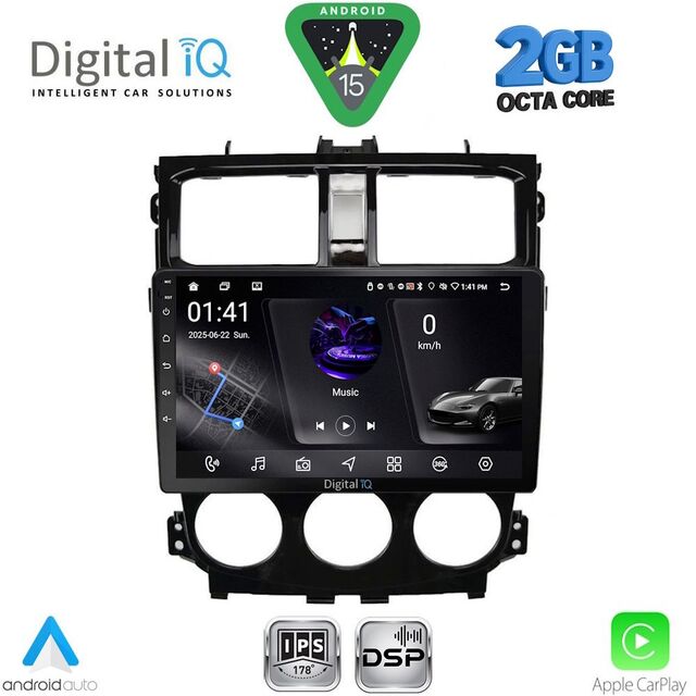 DIGITAL IQ RSF 4435_CPA (9inc) MULTIMEDIA TABLET for MITSUBISHI COLT mod. 2013-2023