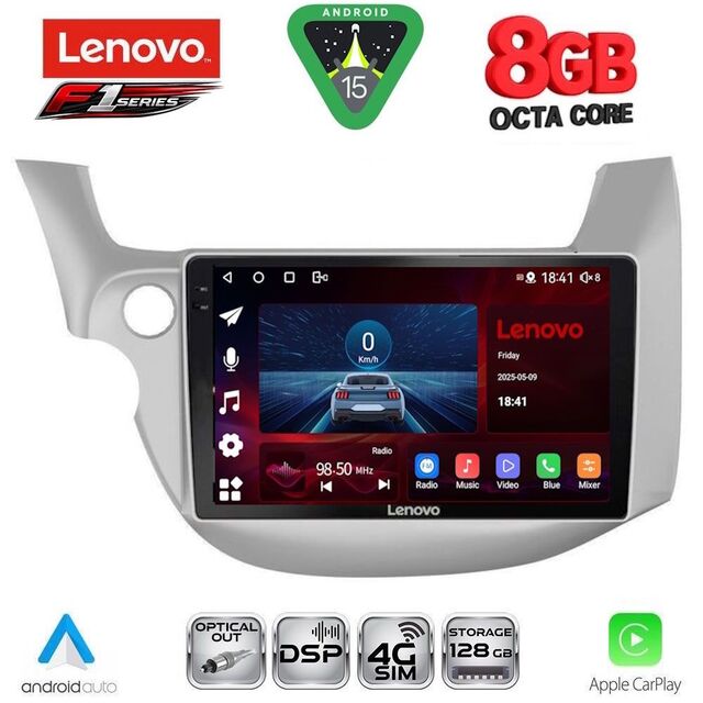 LENOVO SSR 10211_CPA (10inc) MULTIMEDIA TABLET for HONDA JAZZ mod. 2008-2012