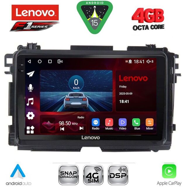 LENOVO SSQ 9201_CPA (10inc) MULTIMEDIA TABLET for HONDA HRV mod. 2015-2021
