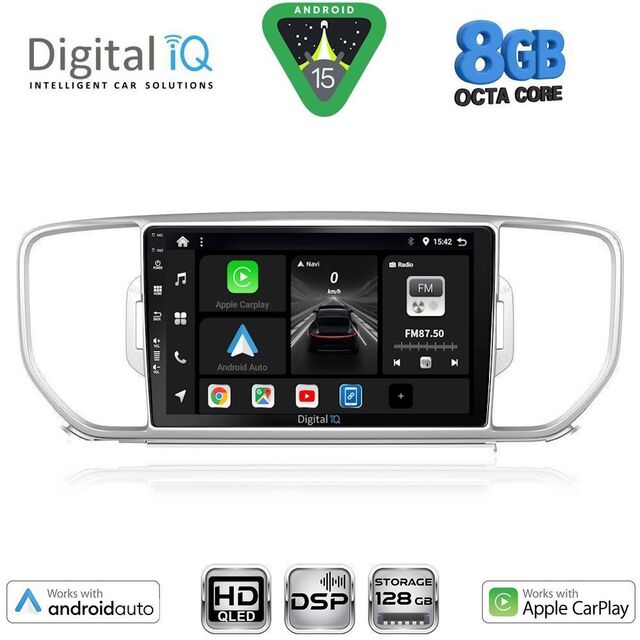DIGITAL IQ BXF 7326_CPAA (9inc) MULTIMEDIA TABLET for KIA SPORTAGE mod. 2015-2018