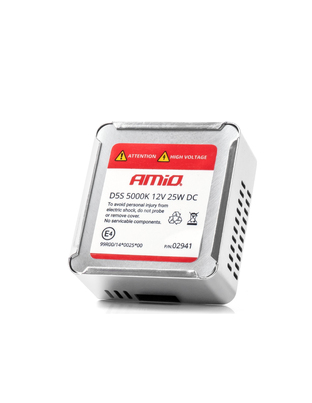 Amio - D5S 12V 5.000k 25W ΑΝΤΑΛΛΑΚΤΙΚΗ ΛΑΜΠΑ BASIC - 1 Τεμ. (02941/AM)