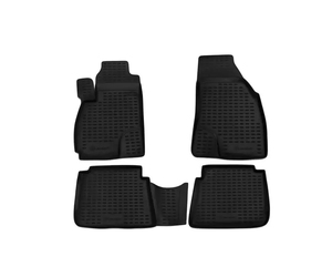 ΠΑΤΑΚΙΑ ΣΕ ΣΚΑΦΗ TPE ΛΑΣΤΙΧΟ ΓΙΑ HYUNDAI SANTA FE 01/2001-02/2006  ΣΕ ΜΑΥΡΟ ΧΡΩΜΑ NOVLINE - 4 ΤΕΜ.