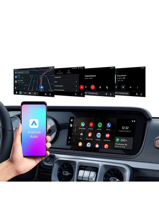 DIGITAL IQ BZ 504F CPAA (WIRELESS CARPLAY / ANDROID AUTO BOX for MERCEDES mod. 2017-2021 with NTG 5.5 with 10.25" screen - with 2 CAMERAS)