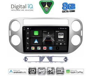 DIGITAL IQ BXK 20759GR_CPAA (9inc) MULTIMEDIA TABLET for VW TIGUAN mod. 2004-2011 (GREY)