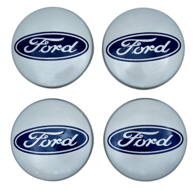 Τάπες για κέντρο ζάντας ασημί - Ford
