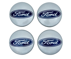 Τάπες για κέντρο ζάντας ασημί - Ford