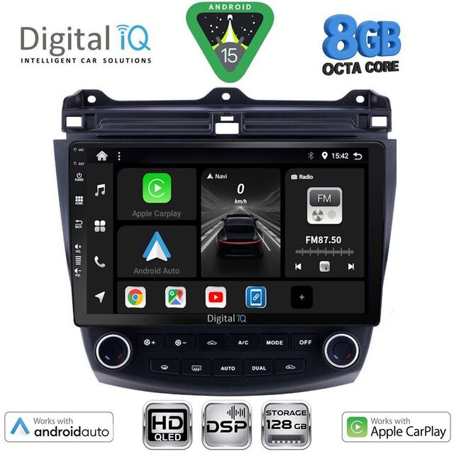 DIGITAL IQ BXF 18182_CPAA (10inc) MULTIMEDIA TABLET for HONDA ACCORD mod. 2003-2007
