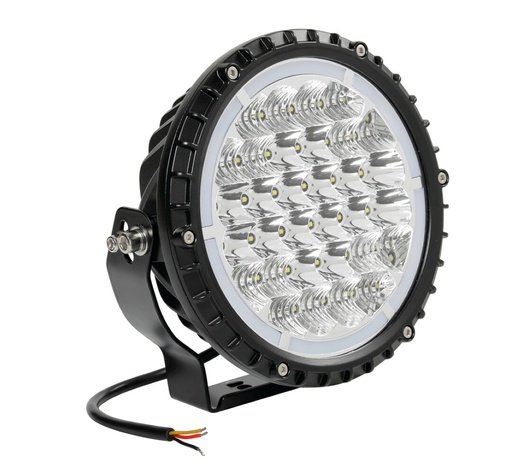 ΠΡΟΒΟΛΕΑΣ BEXTAR 10-30V 62 LED 73W 6.500Κ 6080lm ΚΑΡΦΙ ΜΕ NEON ΘΕΣΕΩΣ ΣΤΡΟΓΓΥΛΟΣ (195x205x65 mm) -1ΤΕΜ.
