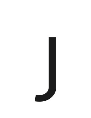 ΑΥΤΟΚΟΛΛΗΤΟ ΓΡΑΜΜΑ ΠΙΝΑΚΙΔΩΝ 60x30mm "J"