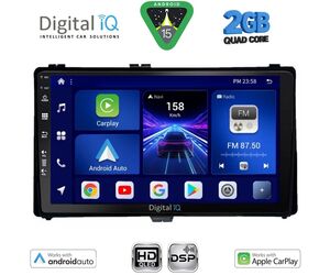 DIGITAL IQ BXC 3703A_CPAA (9inc) MULTIMEDIA TABLET for TOYOTA AURIS mod. 2015-2021 – AYGO X mod. 2022-2026 – COROLLA mod. 2017-2019