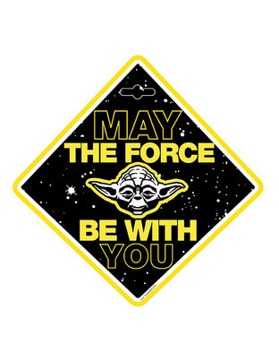 Amio - BABY ON BOARD ΕΝΔΕΙΞΗ STAR WARS YODA - 1 ΤΕΜ. (S9623/AM)