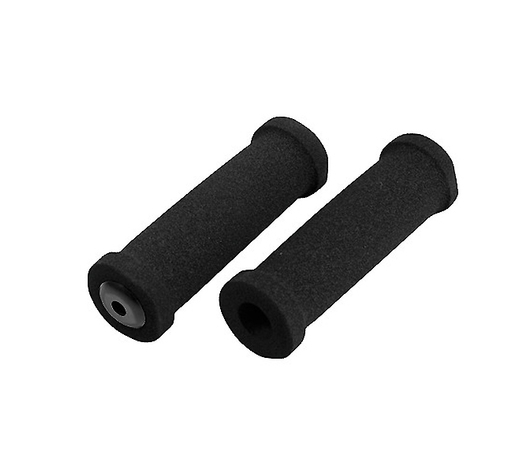 ΧΕΙΡΟΛΑΒΕΣ ΠΟΔΗΛΑΤΟΥ 125+125mm 22mm ΜΑΥΡΑ SOFT MAN-1 2ΤΕΜ