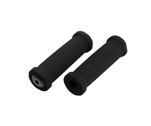 ΧΕΙΡΟΛΑΒΕΣ ΠΟΔΗΛΑΤΟΥ 125+125mm 22mm ΜΑΥΡΑ SOFT MAN-1 2ΤΕΜ