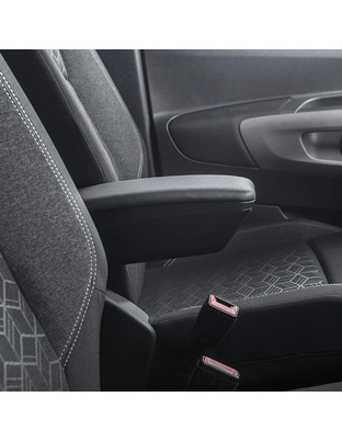 Ολοκληρωμένος Τεμπέλης Καθίσματος ARMSTER 3 SEAT MOUNTED για Citroen C4 Spacetourer LHD 2019+ από Πλαστικό και Vegan Δέρμα σε Μαύρο Χρώμα RATI - 1 τεμ.