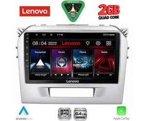 LENOVO LVD 2697SL_CPA (9inc) MULTIMEDIA TABLET for SUZUKI VITARA mod. 2016-2025 (SILVER)