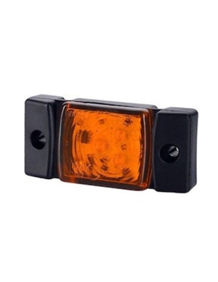 ΦΩΣ ΟΓΚΟΥ LD141 12/24V 3LED HORPOL ΠΟΡΤΟΚΑΛΙ (7,5 x 3 cm)- 1ΤΕΜ.