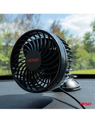 Amio - ΑΝΕΜΙΣΤΗΡΑΣ 12V 6'' (15,2cm) ΜΕ ΦΙΣ ΑΝΑΠΤΗΡΑ 2 ΤΑΧΥΤΗΤΩΝ & ΒΕΝΤΟΥΖΑ PRO SERIES - 1 TEM. (03003/AM)