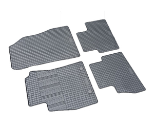 Cik - ΠΑΤΑΚΙΑ ΑΥΤΟΚΙΝΗΤΟΥ ΑΠΟ ΛΑΣΤΙΧΟ ΓΙΑ NISSAN JUKE 2010-2019 ΣΕ ΜΑΥΡΟ ΧΡΩΜΑ ΜΕ ΚΟΥΜΠΩΜΑΤΑ - 4 ΤΕΜ. (RM.NI.0004/CK)