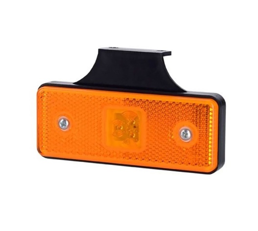 ΦΩΣ ΟΓΚΟΥ ΑΝΑΚΛΑΣΤΙΚΟ  LD161 12/24V 3LED HORPOL ΠΟΡΤΟΚΑΛΙ 13 x 4,4 cm -1ΤΕΜ.