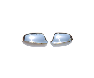 ΚΑΠΑΚΙΑ ΚΑΘΡΕΠΤΩΝ ΓΙΑ OPEL ASTRA J HB 5D / 3D / SD / SW 2010+ ΧΡΩΜΙΟΥ 2 ΤΕΜ. ΜΕΤΑΛΛΙΚΑ