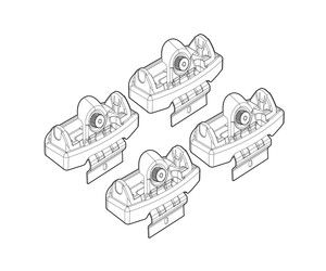 ΑΚΡΑ ΓΙΑ ΜΠΑΡΕΣ NORDRIVE ΓΙΑ NISSAN QASHQAI 03/07+ KIT