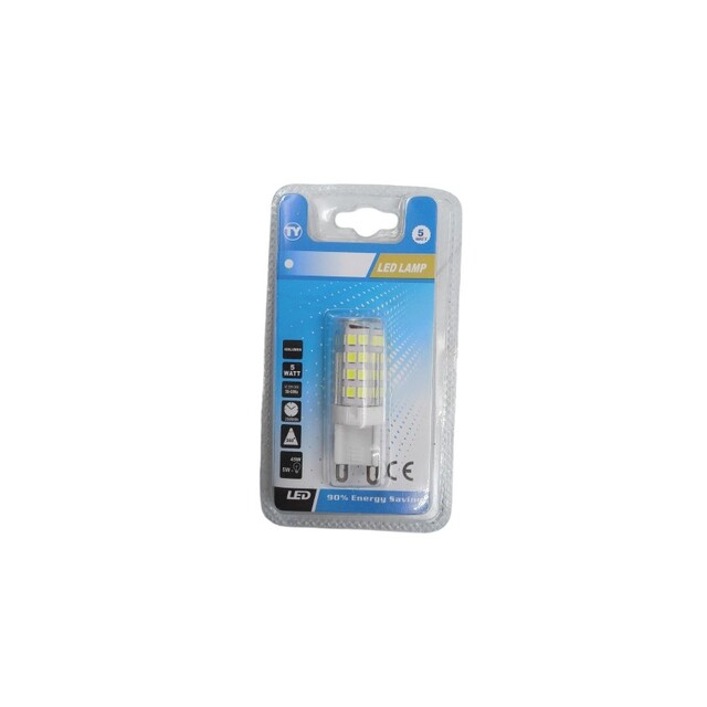 LED ΛΑΜΠΑ G9/5W/400Lm/6000K G9-5W-6K