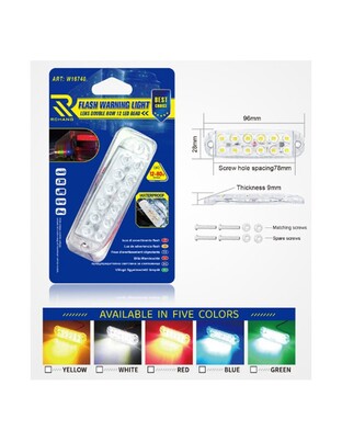RCHANG LED ΠΡΟΕΙΔΟΠΟΙΗΤΙΚΟ ΦΩΣ ΓΙΑ ΦΟΡΤΗΓΑ W16740-1