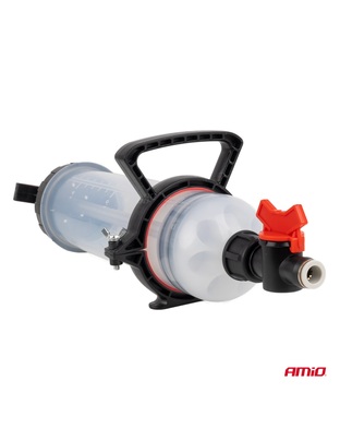 Amio - Σύριγγα αναρρόφησης & αλλαγής υγρών 1500ml με εύκαμπτο σωλήνα – Για λάδια Υγρά Φρένων & Ψυκτικά - 1 τεμ. (04278/AM)