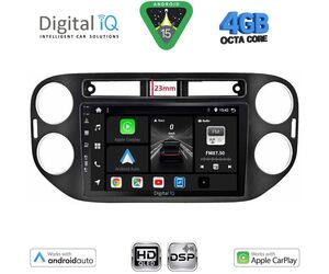 DIGITAL IQ BXF 16760BL_CPAA (9inc) MULTIMEDIA TABLET for VW TIGUAN mod. 2011-2016 (BLACK)
