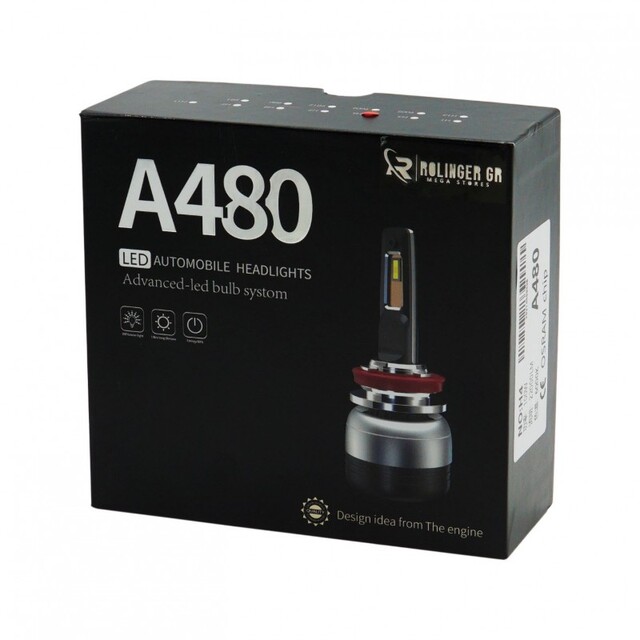 LED HEADLIGHTS H4 OSRAM chip AU-80040