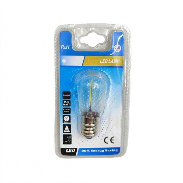 LED ΛΑΜΠΑ 2.5W 200LUMEN ΛΕΥΚΟ ΦΩΣ