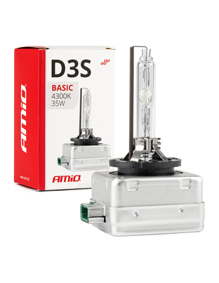 Amio - D3S 12V 4.300k 35W ΑΝΤΑΛΛΑΚΤΙΚΗ ΛΑΜΠΑ BASIC - 1 Τεμ. (02947/AM)