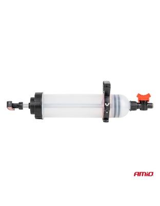 Amio - Σύριγγα αναρρόφησης & αλλαγής υγρών 1500ml με εύκαμπτο σωλήνα – Για λάδια Υγρά Φρένων & Ψυκτικά - 1 τεμ. (04278/AM)