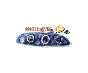 ΦΑΝΑΡΙΑ ΓΙΑ HONDA CIVIC 9.91-8.95 HATCHBACK/COUPE ANGELEYES BLACK