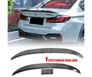 Αεροτομή πλαστικό γυαλιστερό Look carbon universal