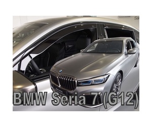 ΑΝΕΜΟΘΡΑΥΣΤΕΣ ΓΙΑ BMW G12 ΣΕΙΡΑ 7 4D 2015+ ΣΕΤ ΑΥΤΟΚΙΝΗΤΟΥ ΑΠΟ ΕΥΚΑΜΠΤΟ ΦΙΜΕ ΠΛΑΣΤΙΚΟ HEKO - 4 ΤΕΜ.