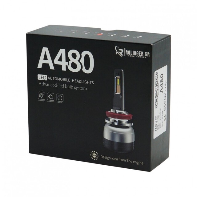LED HEADLIGHTS H7 OSRAM chip AU-800406
