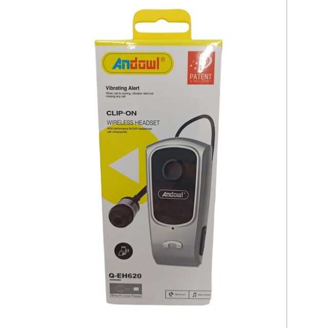 ΑΣΥΡΜΑΤΟ ΑΚΟΥΣΤΙΚΟ CLIP-ON ANDOWL Q-EH620