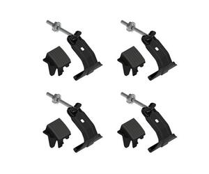 CLAMP KIT ΑΚΡΑ (ΠΟΔΙΑ) ΓΙΑ ΜΠΑΡΕΣ SNAP STEEL ΚΑΙ SNAP ALU K-3 NORDRIVE - 4 TEM.