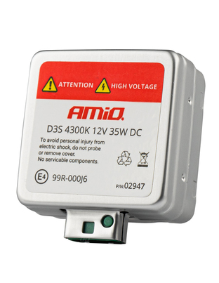 Amio - D3S 12V 4.300k 35W ΑΝΤΑΛΛΑΚΤΙΚΗ ΛΑΜΠΑ BASIC - 1 Τεμ. (02947/AM)