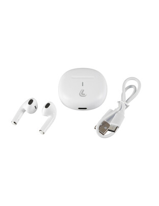 ΑΚΟΥΣΤΙΚΑ BLUETOOTH ΑΣΥΡΜΑΤΑ ΜΕ ΚΟΥΤΙ ΦΟΡΤΗΣΗΣ (ΜΟΥΣΙΚΗ/ ΚΛΗΣΕΙΣ) 5.3VERSION ΛΕΥΚΑ PODS LAMPA - 1 ΣΕΤ.