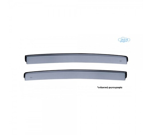 ΖΕΥΓΑΡΙ ΠΙΣΩ ΑΝΕΜΟΘΡΑΥΣΤΕΣ ΓΙΑ PEUGEOT 308 5D/SW 2021+ ΑΠΟ ΕΥΚΑΜΠΤΟ ΧΥΤΟ ΑΚΡΥΛΙΚΟ ΓΥΑΛΙ DGA - 2 ΤΕΜ.