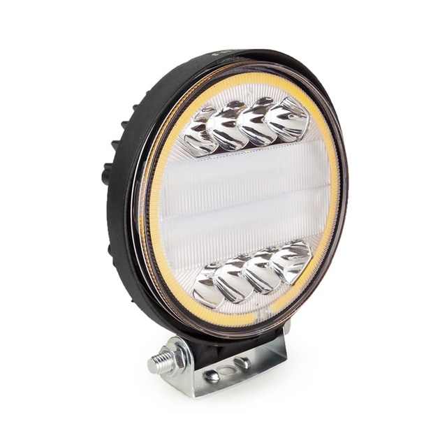 Amio - ΠΡΟΒΟΛΕΑΣ ΕΡΓΑΣΙΑΣ WORKING LAMP 42LED 3030 9-36V 3360lm 6000K Φ 110mm AWL14 – 1 τεμ. (02428/AM)