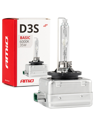 Amio - D3S 12V 6.000k 35W ΑΝΤΑΛΛΑΚΤΙΚΗ ΛΑΜΠΑ BASIC - 1 Τεμ. (02948/AM)
