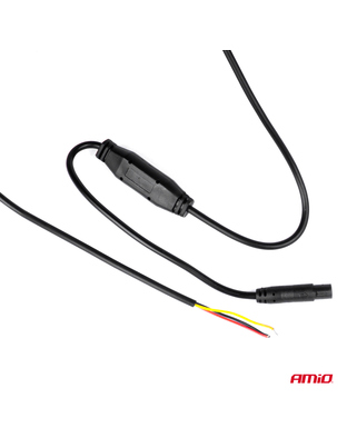 Amio - ΚΑΜΕΡΑ ΟΠΙΣΘΟΠΟΡΕΙΑΣ 12V ΑΣΥΡΜΑΤΗ (WIFI) ΜΕ ΔΥΝΑΤΟΤΗΤΑ ΣΥΝΔΕΣΗΣ ΣΕ SMARTPHONE (IOS/ANDROID) HD-410 - 1 TEM. (03539/AM)