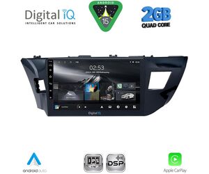 DIGITAL IQ RSD 1714MD_CPA (10inc) MULTIMEDIA TABLET for TOYOTA COROLLA mod. 2013-2016