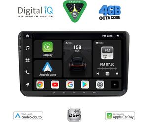 DIGITAL IQ BXF 689_CPAA (9" DECK) MULTIMEDIA SYSTEM for VW – SKODA – SEAT GROUP mod. 2004-2018