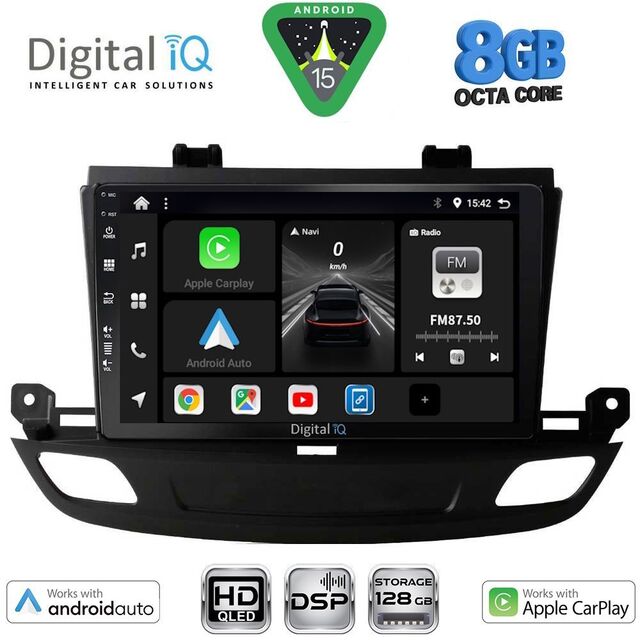 DIGITAL IQ BXF 18493_CPAA (9inc) MULTIMEDIA TABLET for OPEL INSIGNIA mod. 2018-2024
